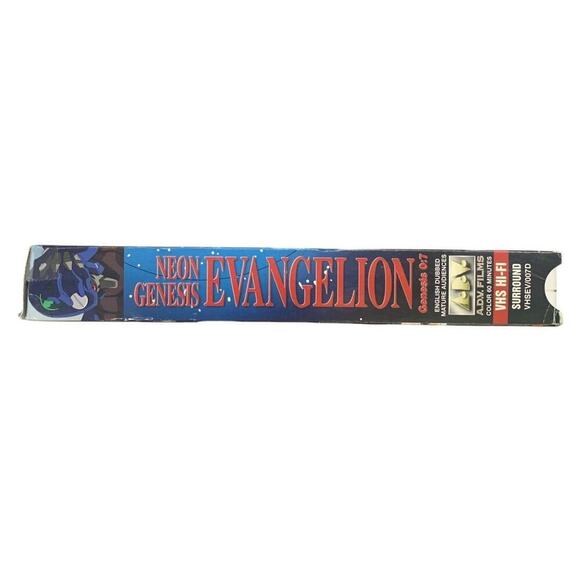 Vintage Neon Genesis Evangelion Genesis 0:7 VHS English Dubbed Anime - Picture 3 of 4